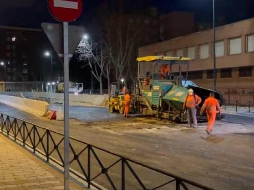 Las obras en el túnel de Andrómeda