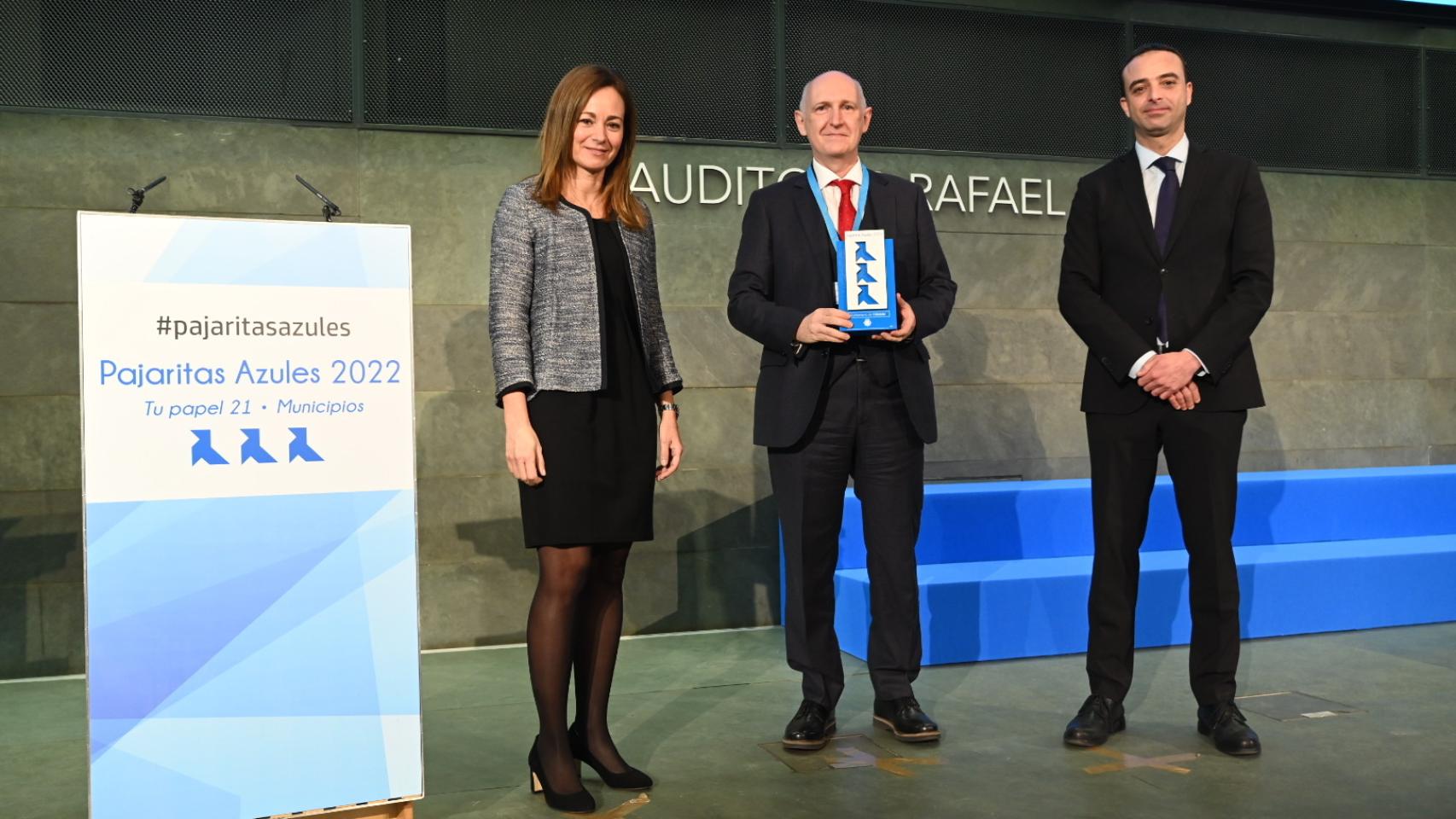 El arte del reciclaje concede tres pajaritas azules a Valladolid