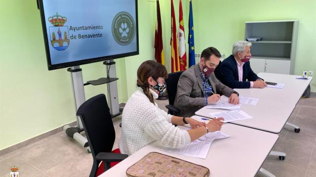 Firma del convenio
