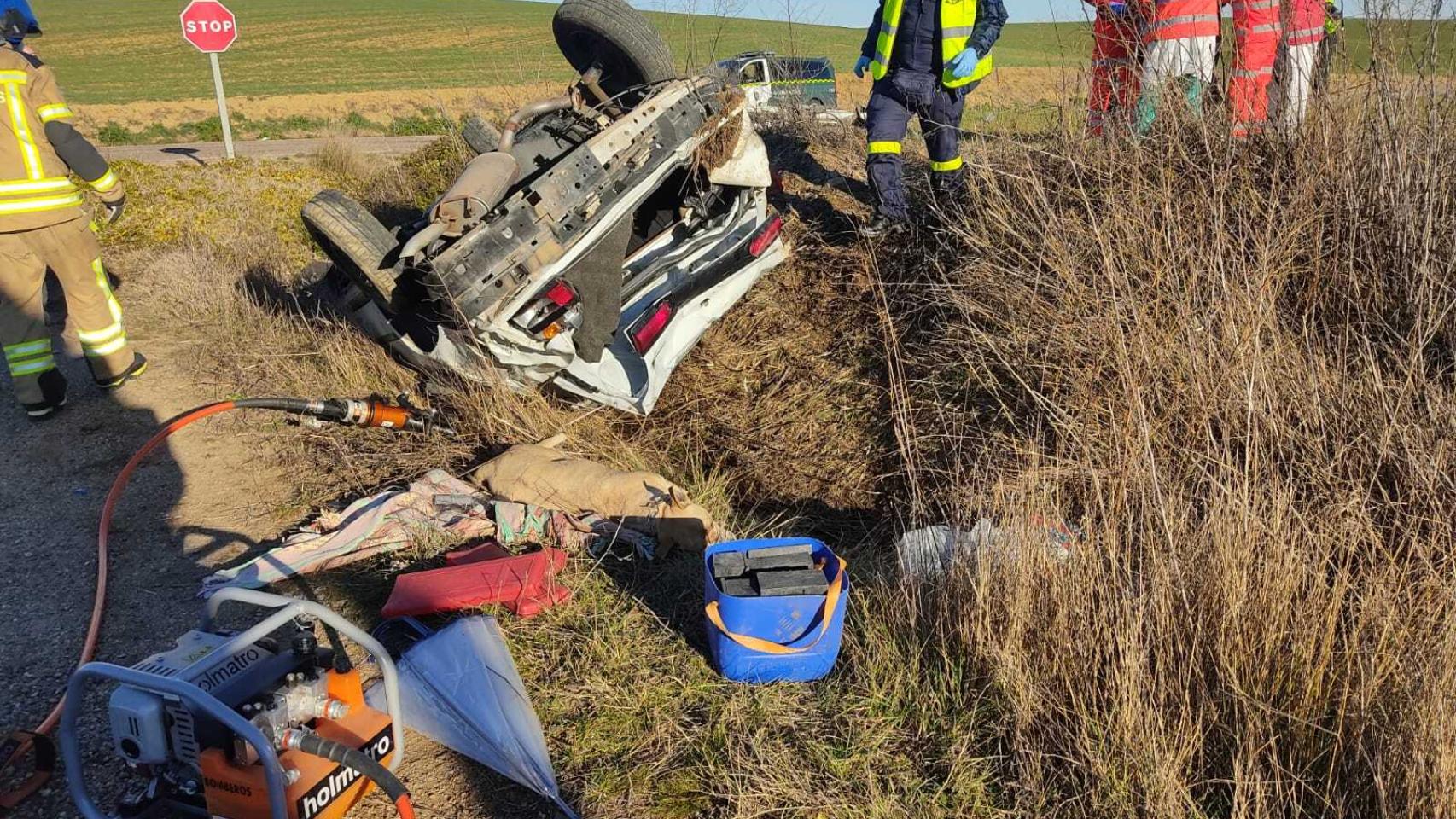 Accidente de tráfico en ZA 713