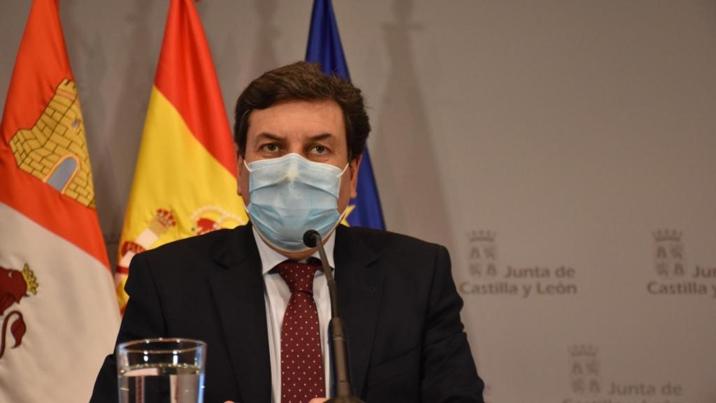 El portavoz  en funciones de la Junta, Carlos Fernández Carriedo