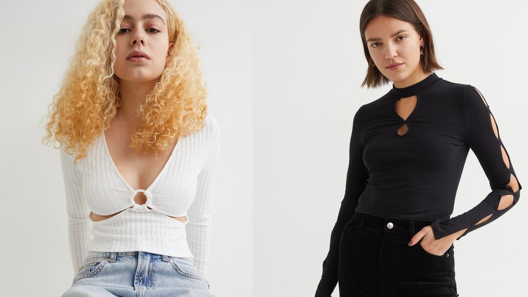 Seis crop tops de corte 'cut-out' de H&M que son una ganga: consigue tu preferido