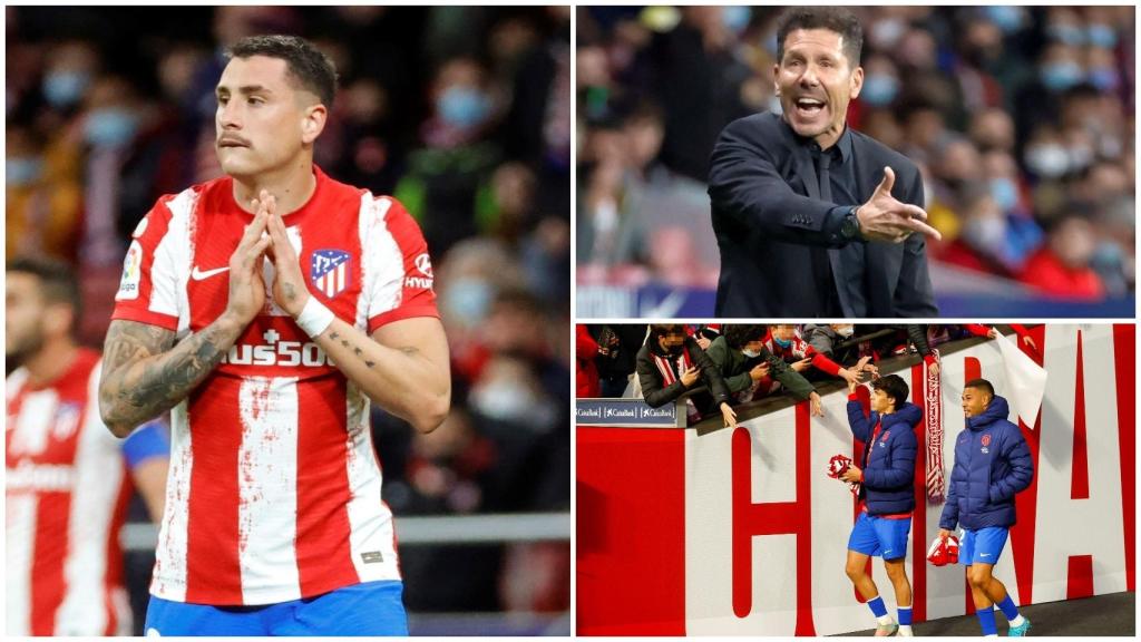 El pique de Giménez con la grada del Wanda