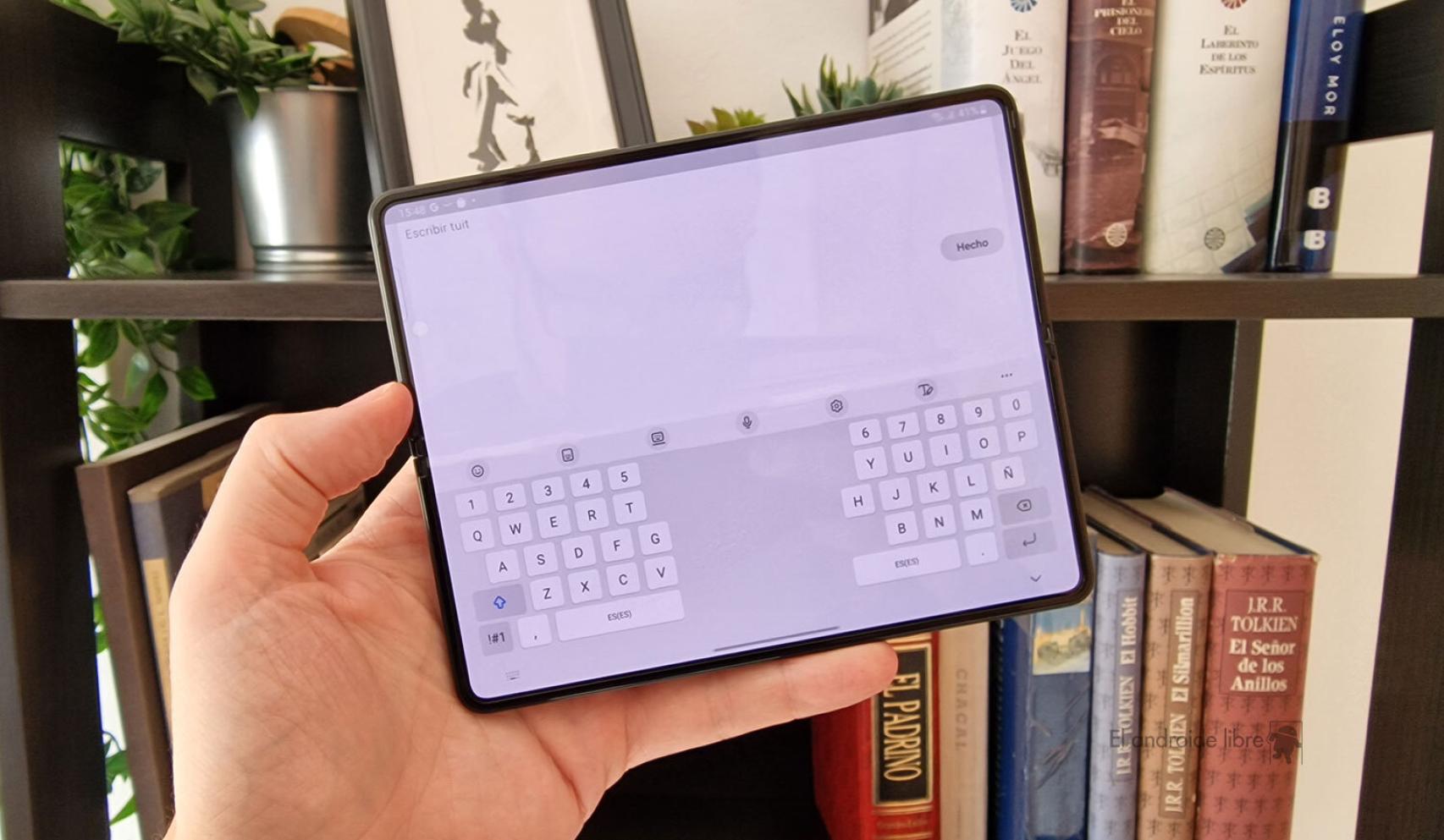 Teclado normal de Samsung
