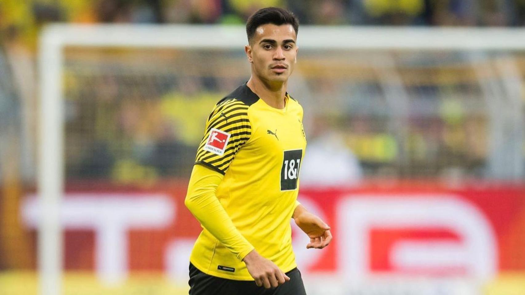 Reinier Jesús durante un partido con el Borussia Dortmund