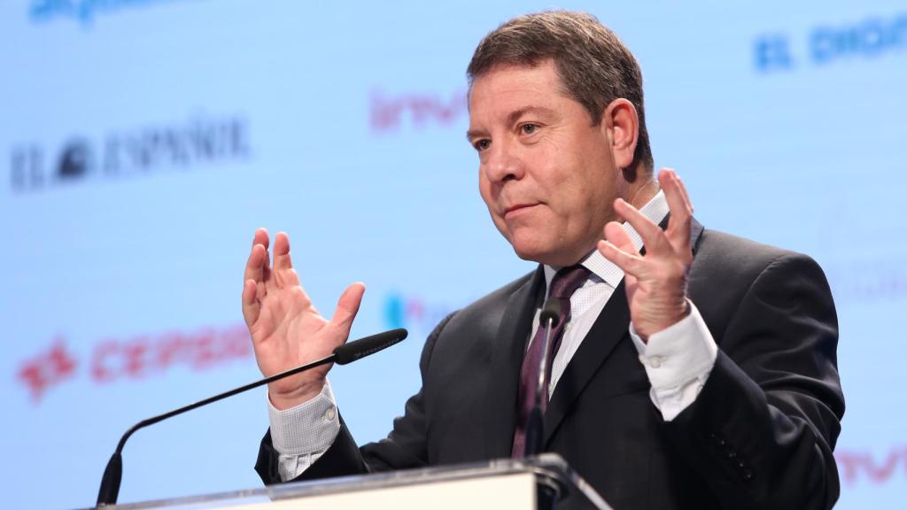 Emiliano García-Page, presidente de Castilla-La Mancha.