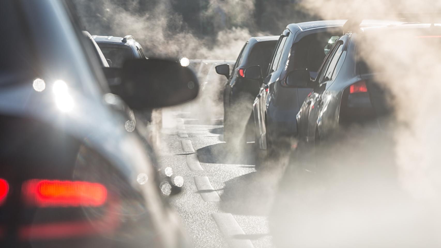 Contaminación del tráfico.