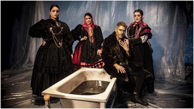 Imagen del videoclip de ‘Midas’, de Tanxugueiras, protagonizado por Xisco Feijóo