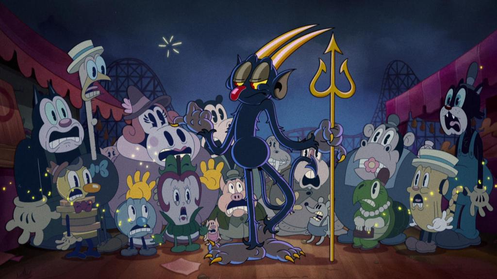 El Diablo en '¡La serie de Cuphead!'.