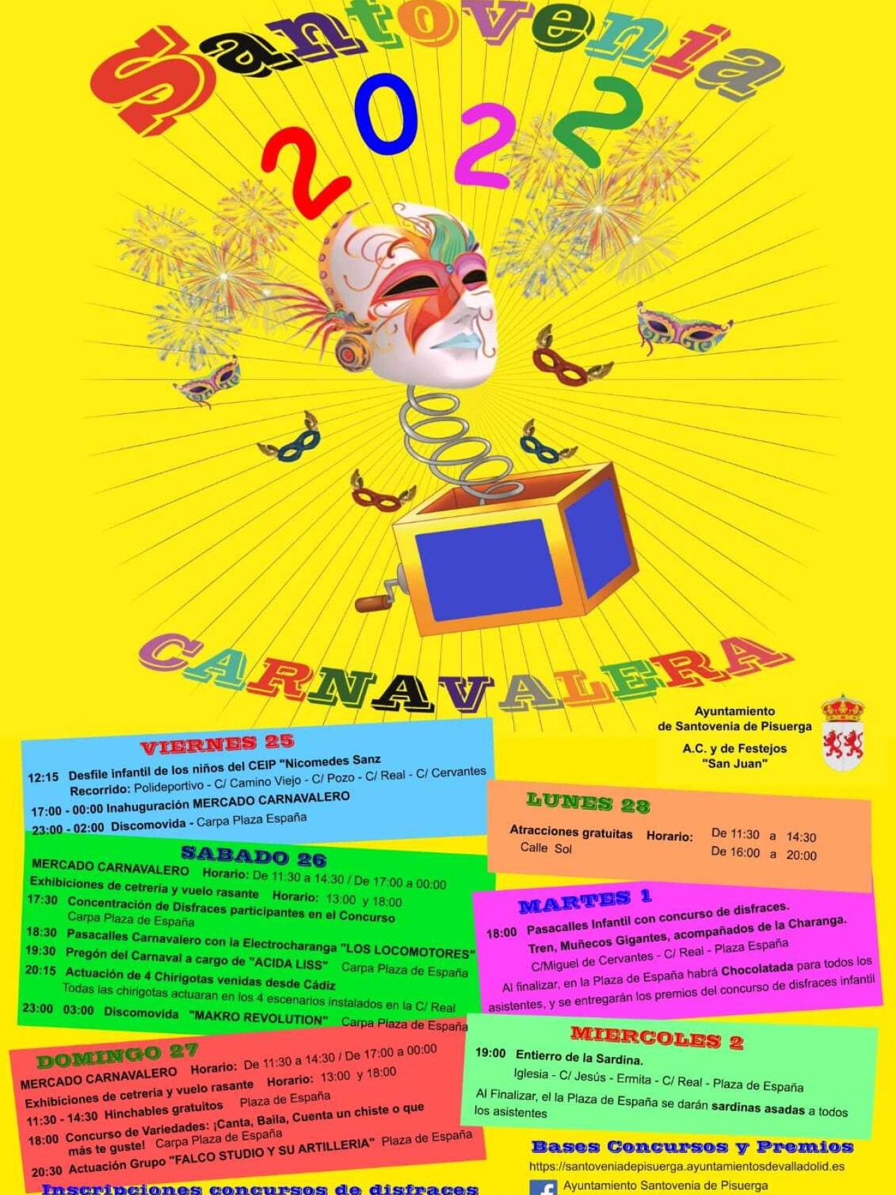 Valladolid santovenia carnaval