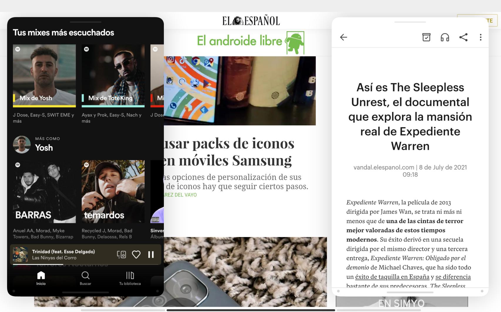 Varias ventanas flotantes en MIUI 13