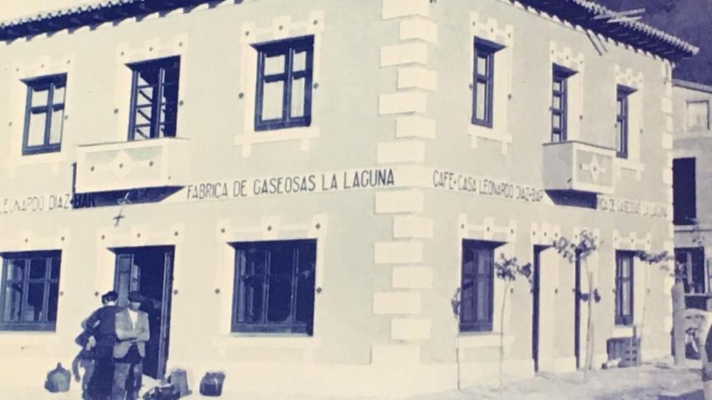 La Laguna en una fotografía histórica.