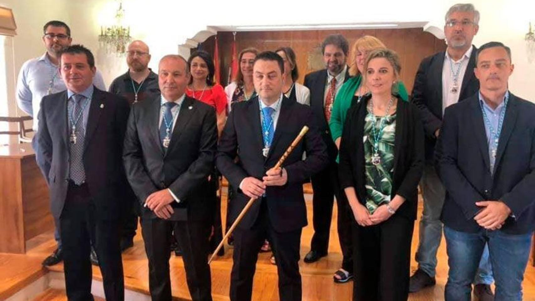 Corporación municipal en el Ayuntamiento de El Espinar