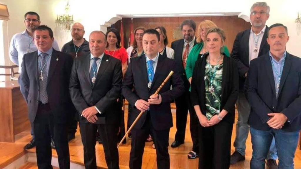 Corporación municipal en el Ayuntamiento de El Espinar