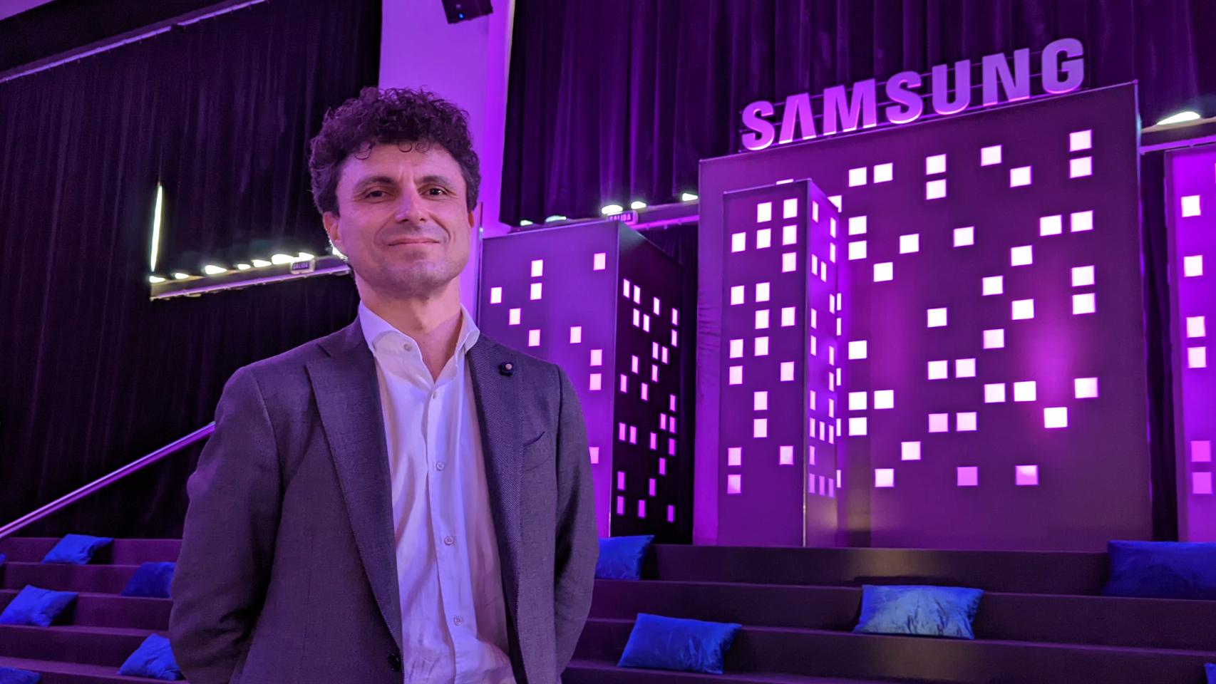 David Alonso, director de negocio de movilidad de Samsung España.