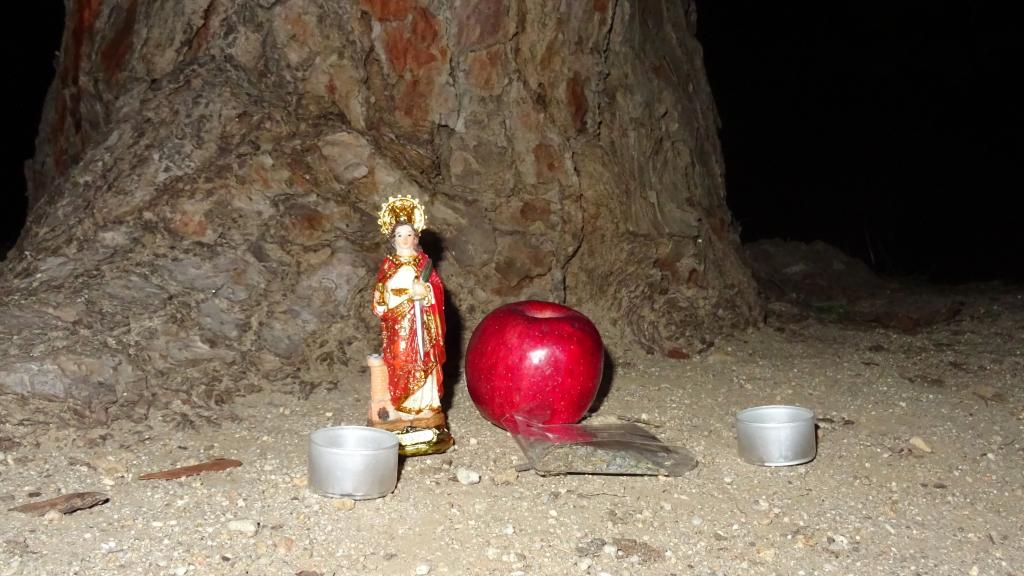 Los elementos del ritual.