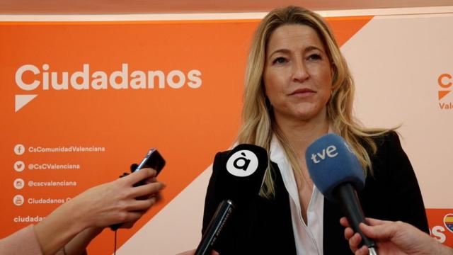 María Muñoz, coordinadora de Cs en la Comunidad Valenciana.