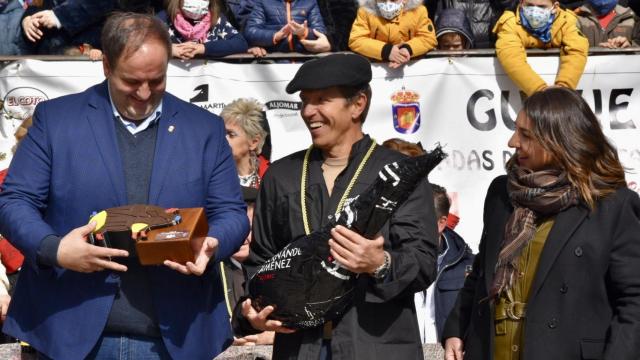 Manuel Díaz, 'El Cordobés', en la Matanza Típica de Guijuelo