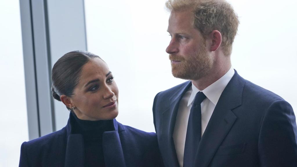 Harry de Inglaterra y su esposa, Meghan Markle, en una imagen tomada en septiembre de 2021.