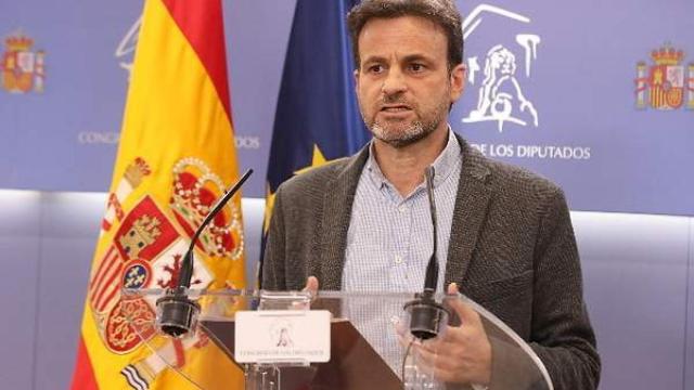 El presidente del grupo parlamentario de Unidas Podemos en el Congreso, Jaume Asens. Efe