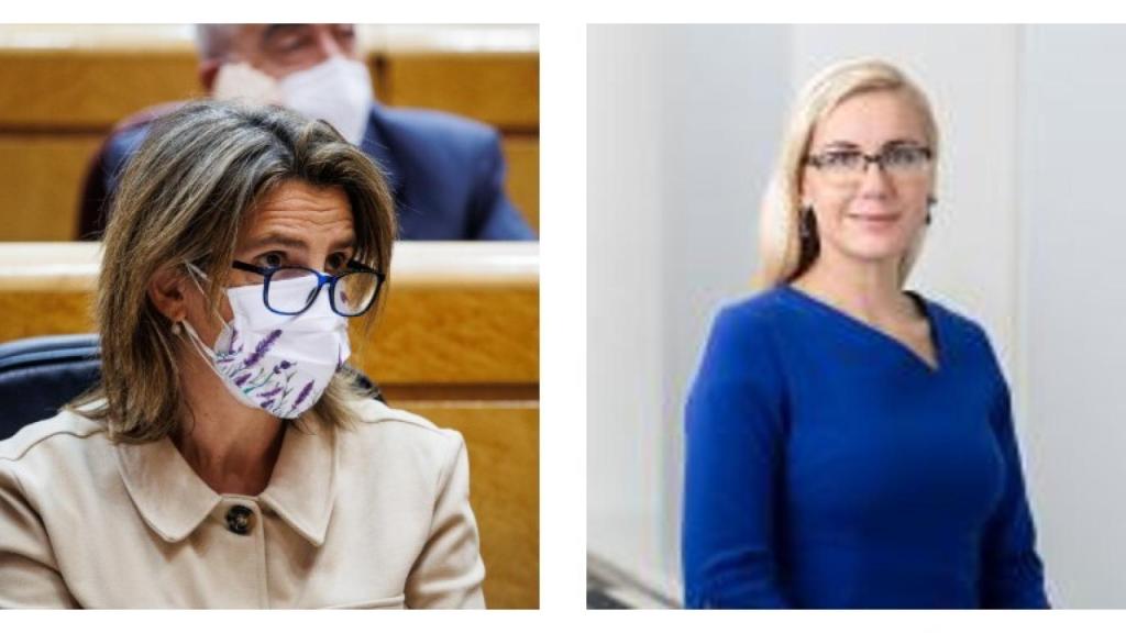 Teresa Ribera y Kadri Simson.