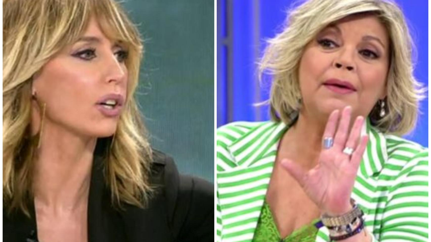 Emma García reprende a Terelu Campos por abandonar el plató de 'Viva la vida'