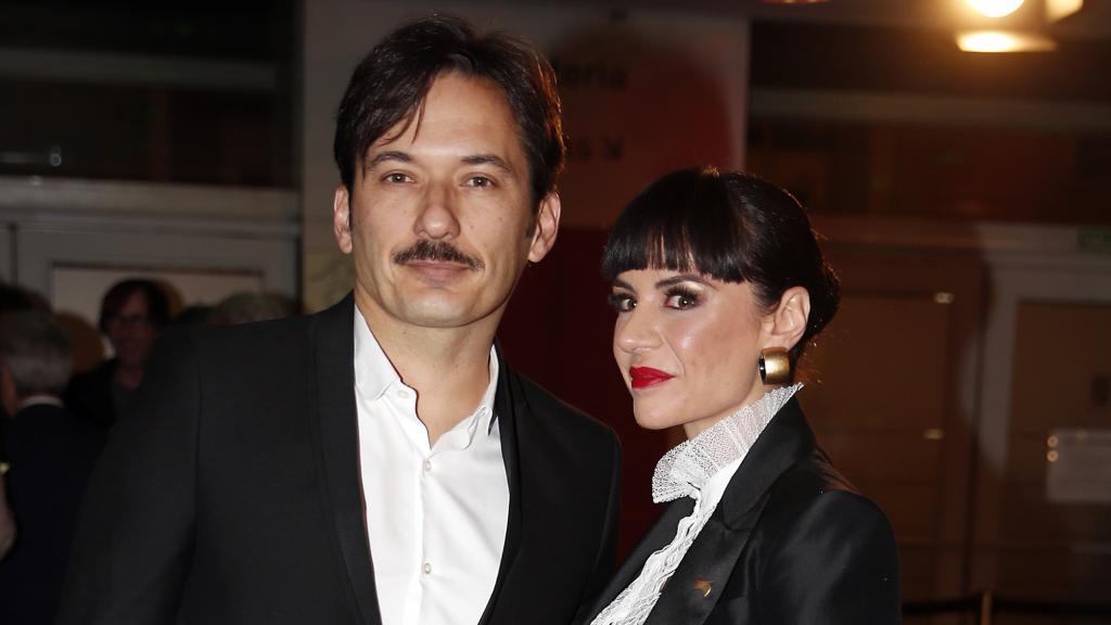 La actriz Miren Ibarguren junto a Alberto Caballero en una imagen fechada en marzo de 2019.