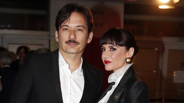 La actriz Miren Ibarguren junto a Alberto Caballero en una imagen fechada en marzo de 2019.