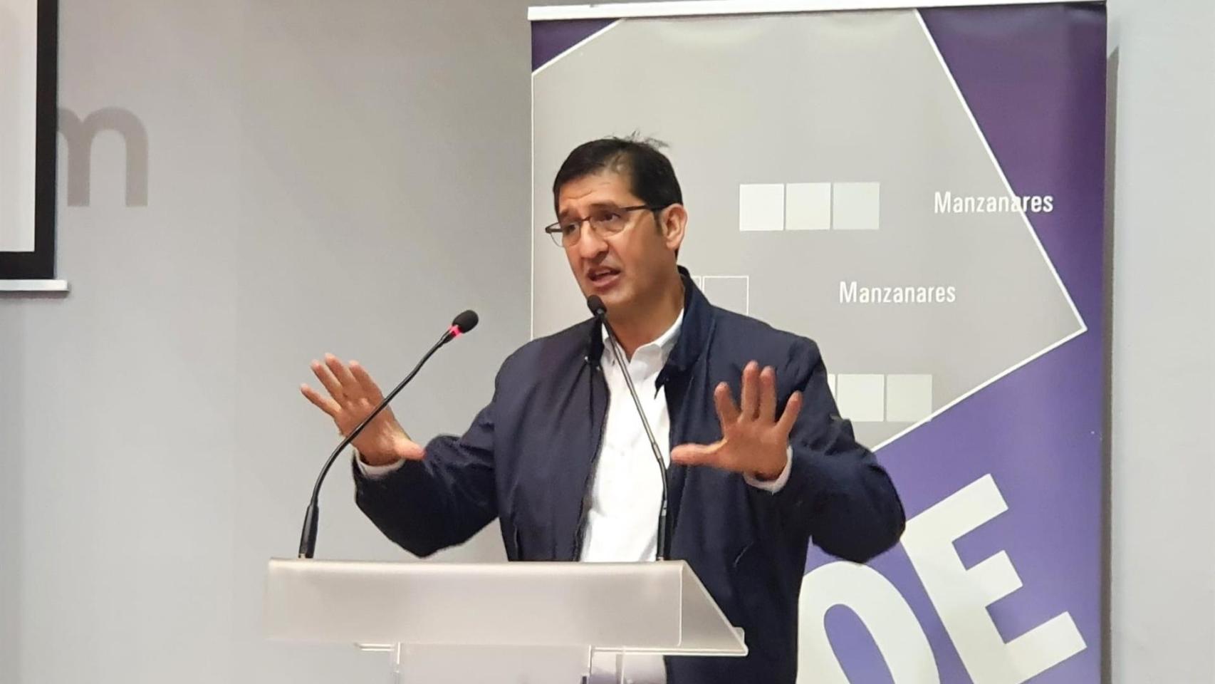 El secretario General del PSOE en la provincia de Ciudad Real, José Manuel Caballero
