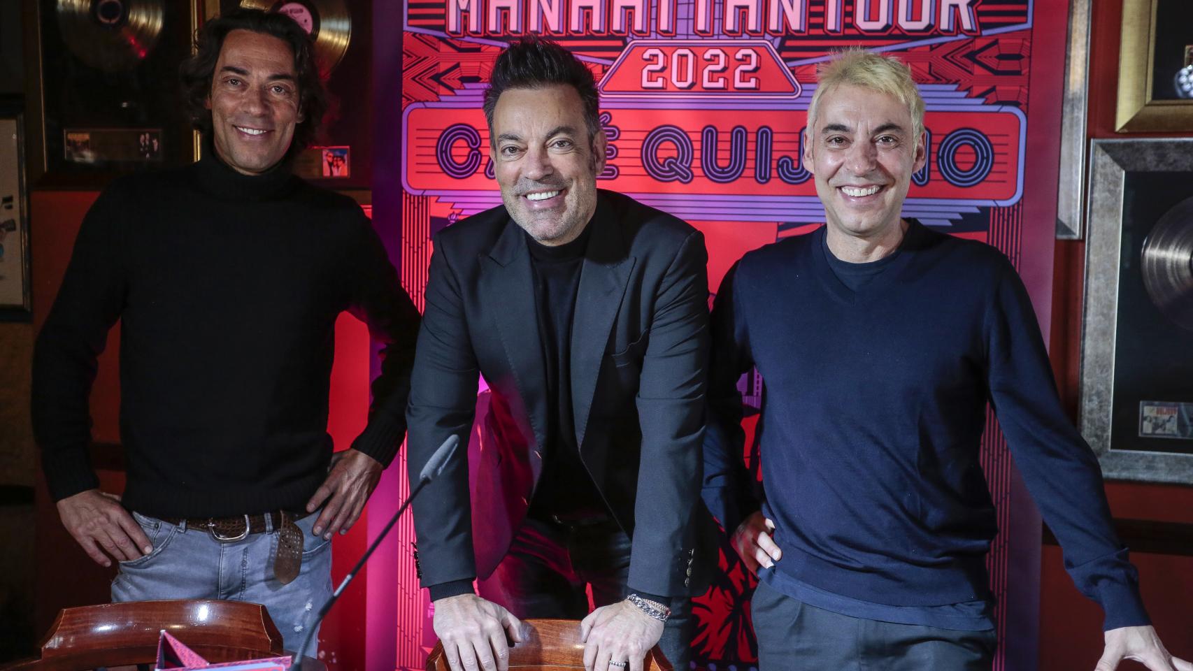 Café Quijano durante la presentación de su nuevo disco