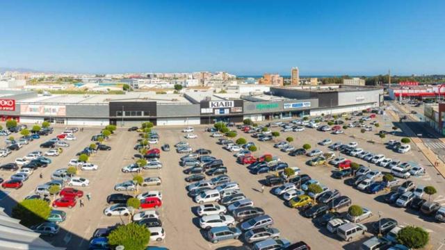 Vista del parque comercial Málaga Nostrum.