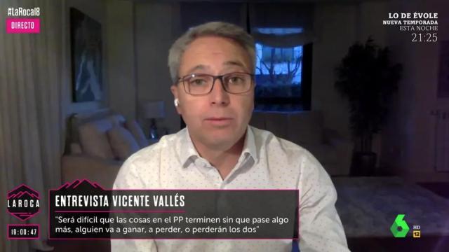 Vicente Vallés en 'La Roca'.