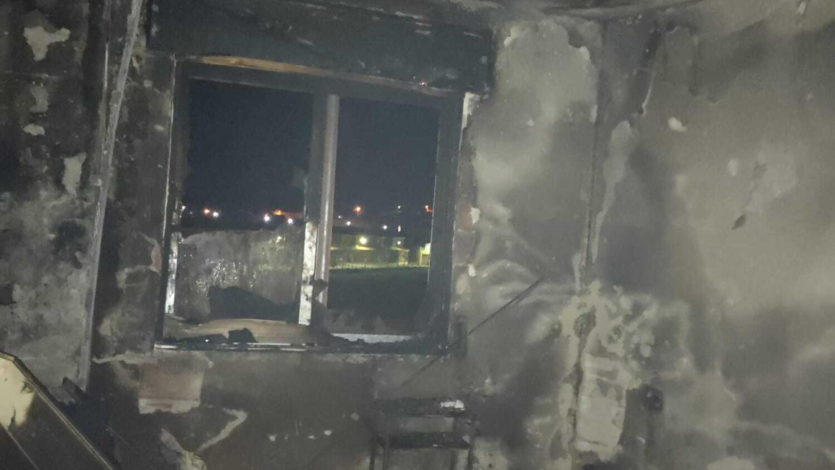Incendio en una vivienda de Fuentesaúco