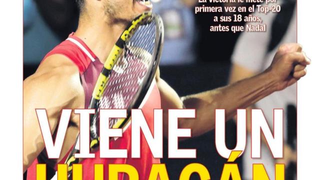 La portada del diario AS (21/02/2022)