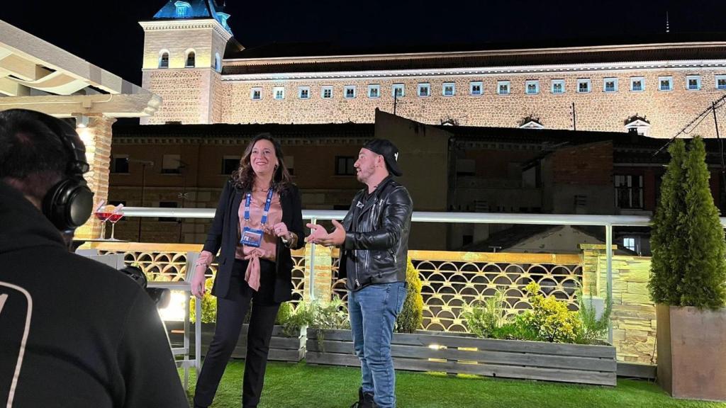 Grabación del programa Resto del mundo' del Canal 13 de la televisión argentina. Foto: Ayuntamiento de Toledo