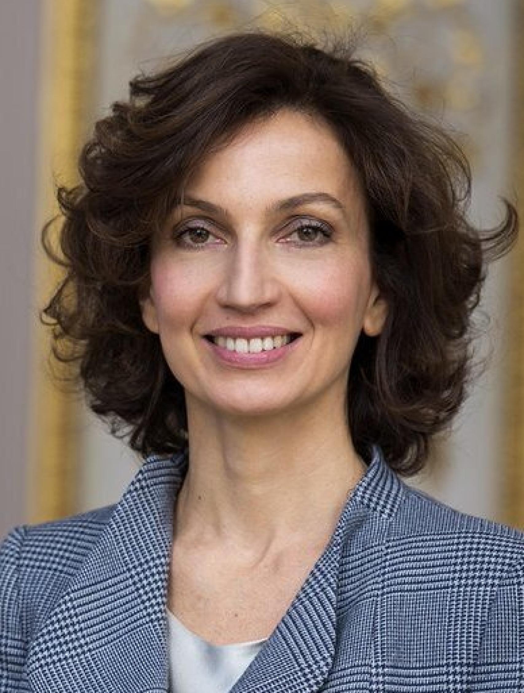 Audrey Azoulay, directora general de la UNESCO