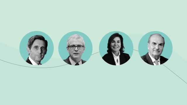 José María Álvarez-Pallete; Pablo Isla; Isabel Gabarró y Joaquin Gay de Montellá