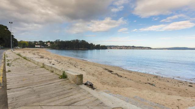 La playa de Gandarío, en Bergondo (A Coruña).