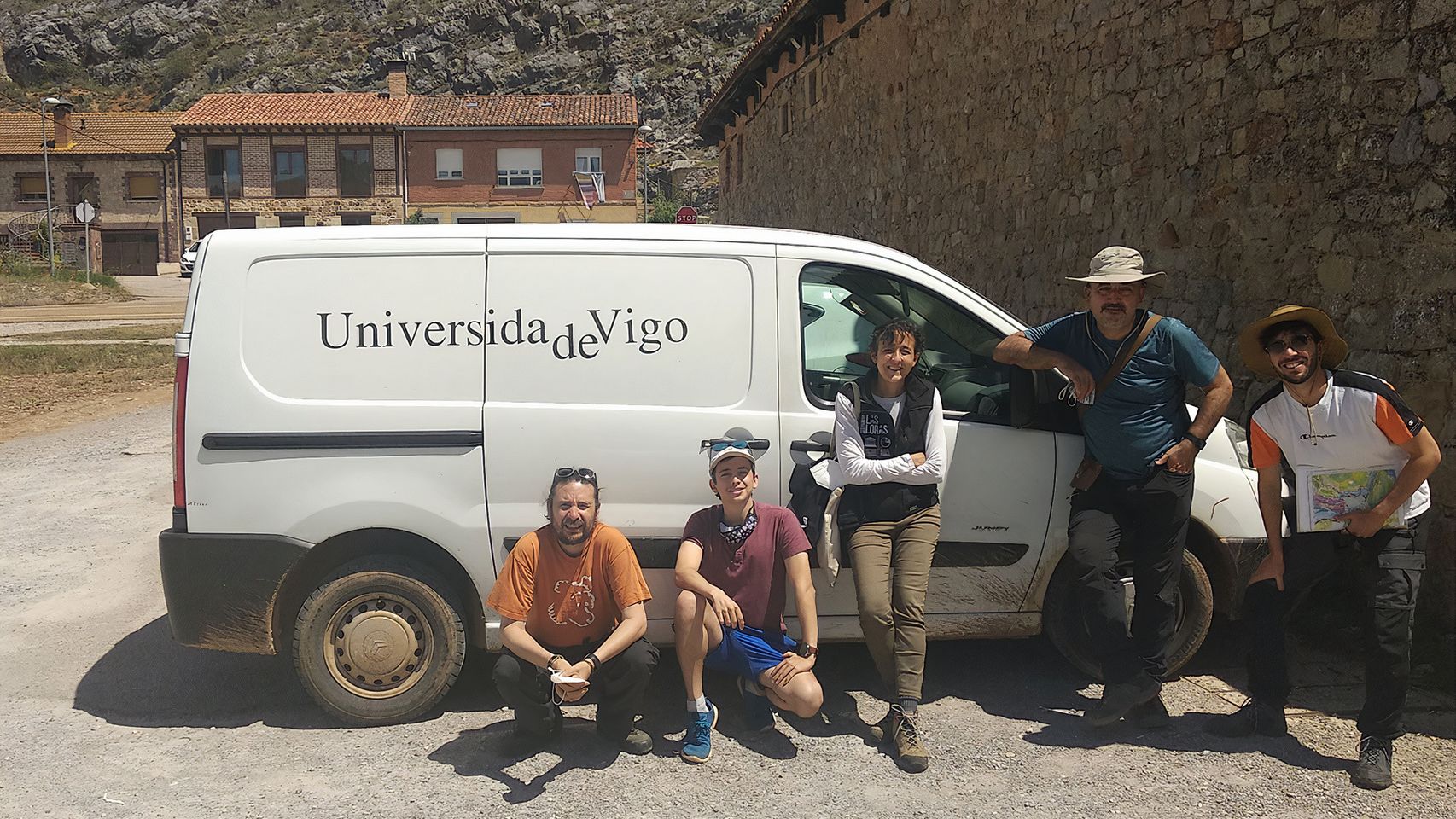 Equipo de investigadores que realizó el trabajo de campo.