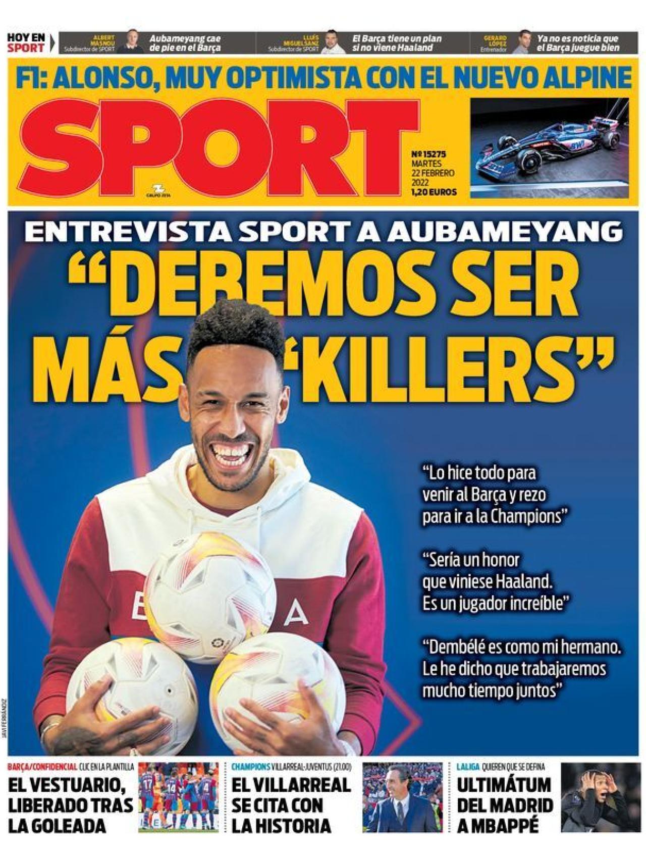 Portada SPORT