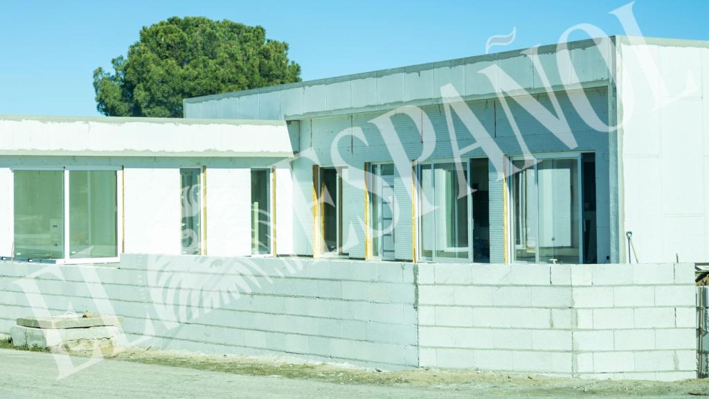 Construcción del chalet de Sofía Suescun a las afueras de Madrid.