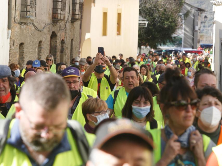 Imagen de la segunda etapa de la 'Marcha blanca'
