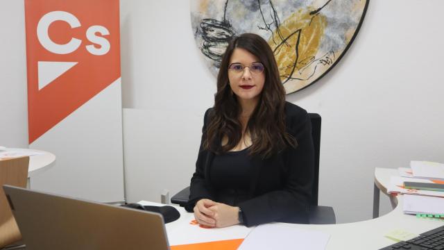 Gema Gómez, portavoz de Cs en la Diputación de Valladolid