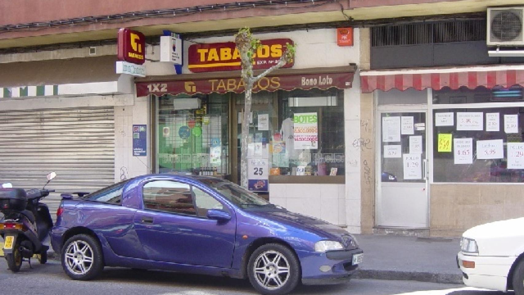 Estanco de la calle Nueva del Carmen, 16-18, de Valladolid
