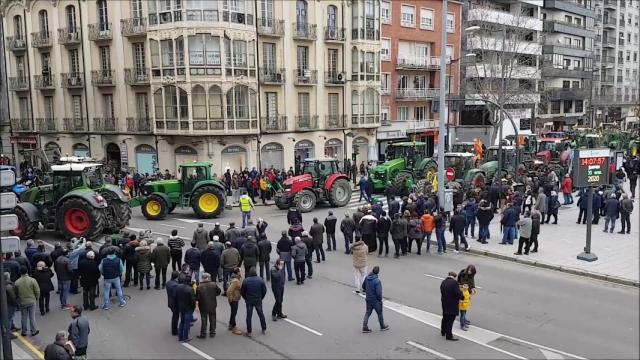 Tractorada en Zamora