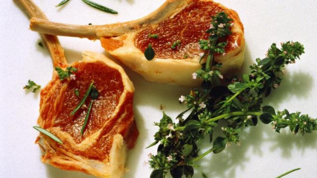 Chuletas de cordero.