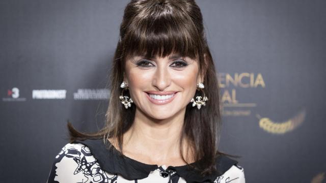 Penélope Cruz, deslumbrante en la 'premiere' de 'Competencia Oficial' este lunes 21 de febrero.