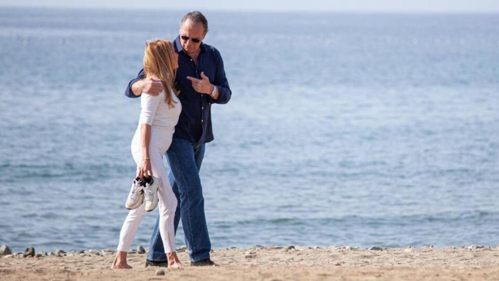 Ana Obregón y Bertín Osborne en Marbella, antes de la entrevista más conmovedora de la actriz.