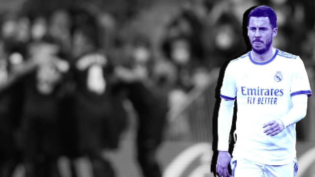 Eden Hazard, en un fotomontaje.