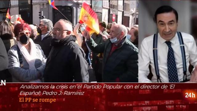 Pedro J. Ramírez en RTVE: Lo que le han hecho a Pablo Casado se lo pueden hacer a Núñez Feijóo